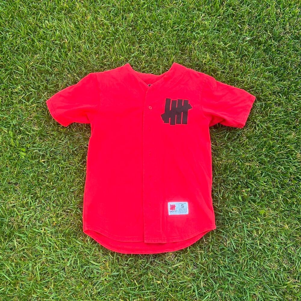 Undefeated Jersey baseball mens size S Small workout rare
